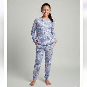 Nwt PJ Salvage Girls' Long Sleeve Top and Bottom Lounge Set XL/16